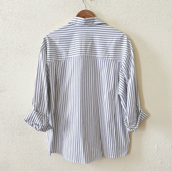TWP Striped Goodbye Earl Button Down Shirt - Picture 2 of 5